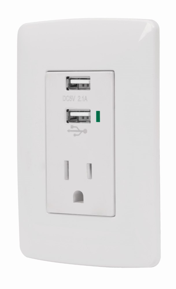 PLACA ARMADA 2 USB 1 CONTACTO ITALI