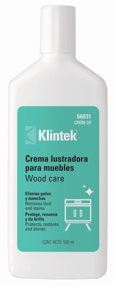 CREMA LUSTRADORA P/MUEBLES 500ML KLINTE