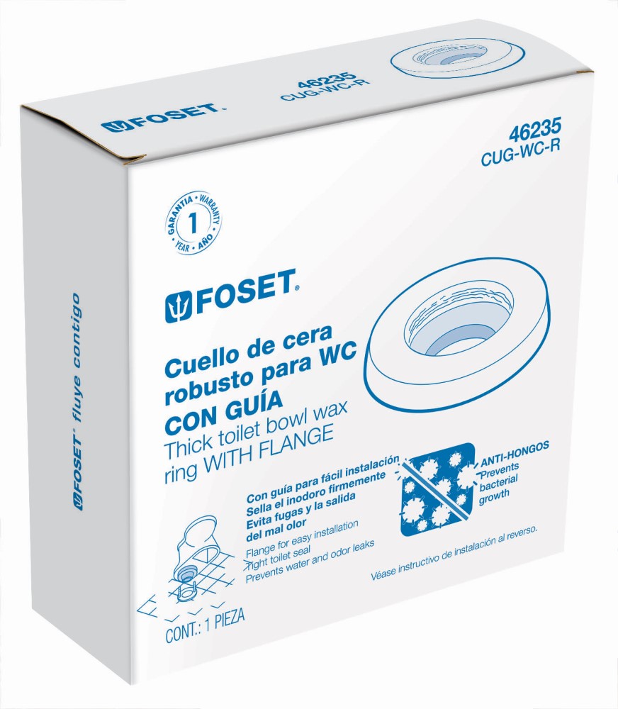 CUELLO DE CERA ROBUSTO PARA WC 250G