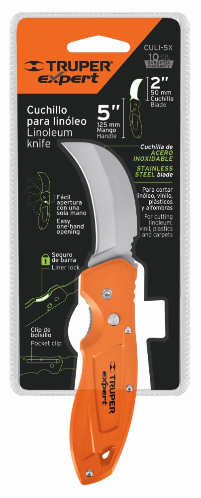 CUCHILLO PARA LINOLEO PLEGABLE 5 TRUPER