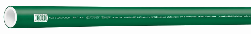 TUBO PPR 32MM 1 X 4MTS