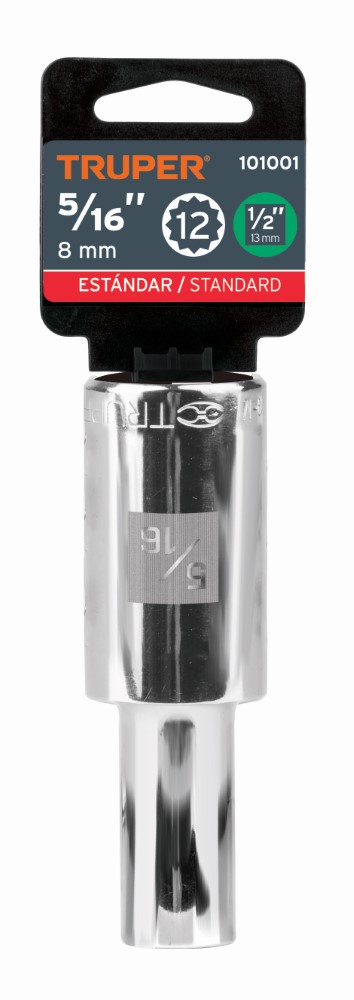 DADO LARGO 12 PNTS CDR 1/2 - 5/16 101001