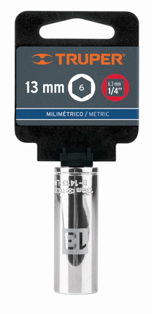 DADO 6 PUNTAS LARGO CUADRO 1/4