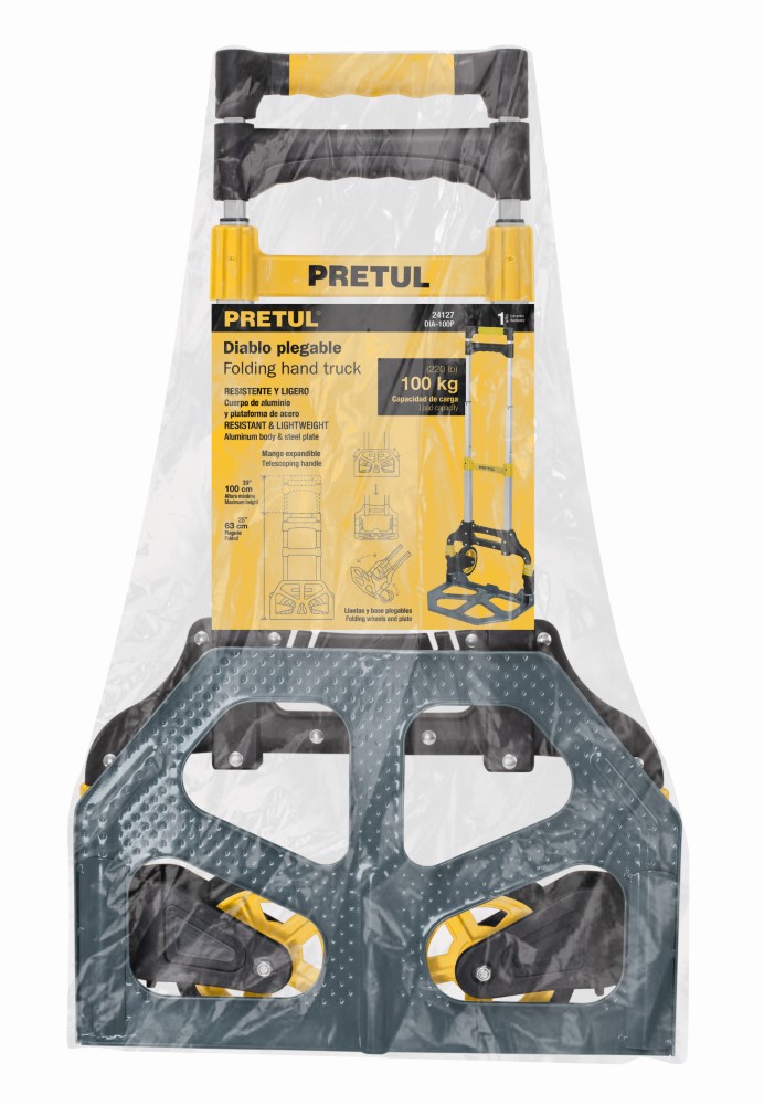 DIABLO DE CARGA PLEG 100KG 24127 PRETUL