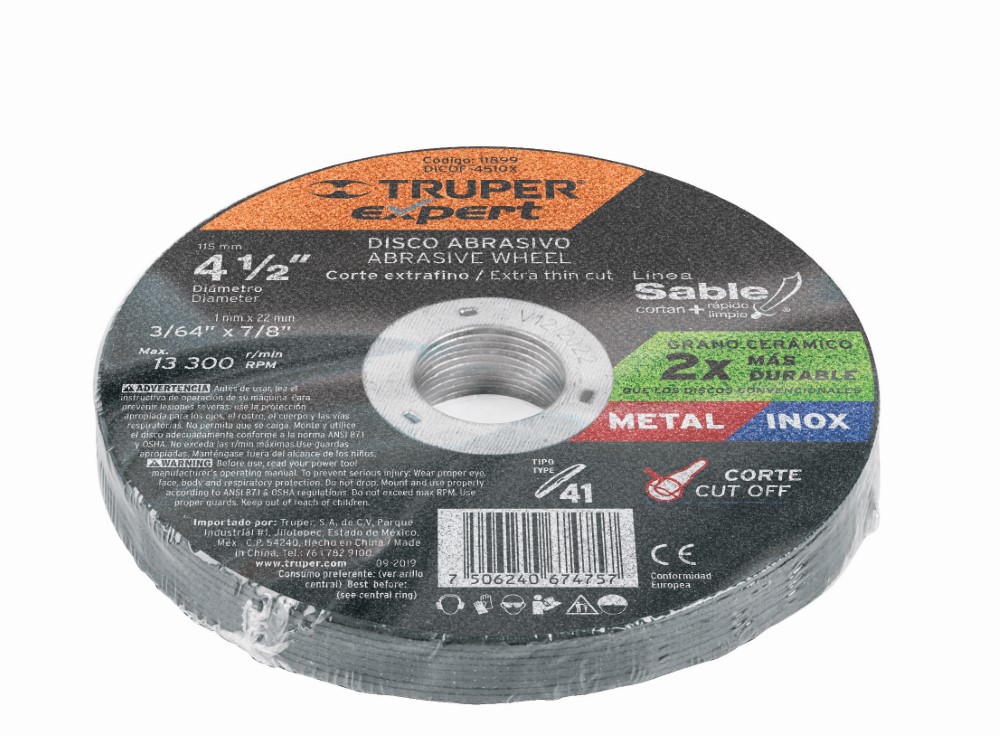 DISCO CORTE 4 1/2