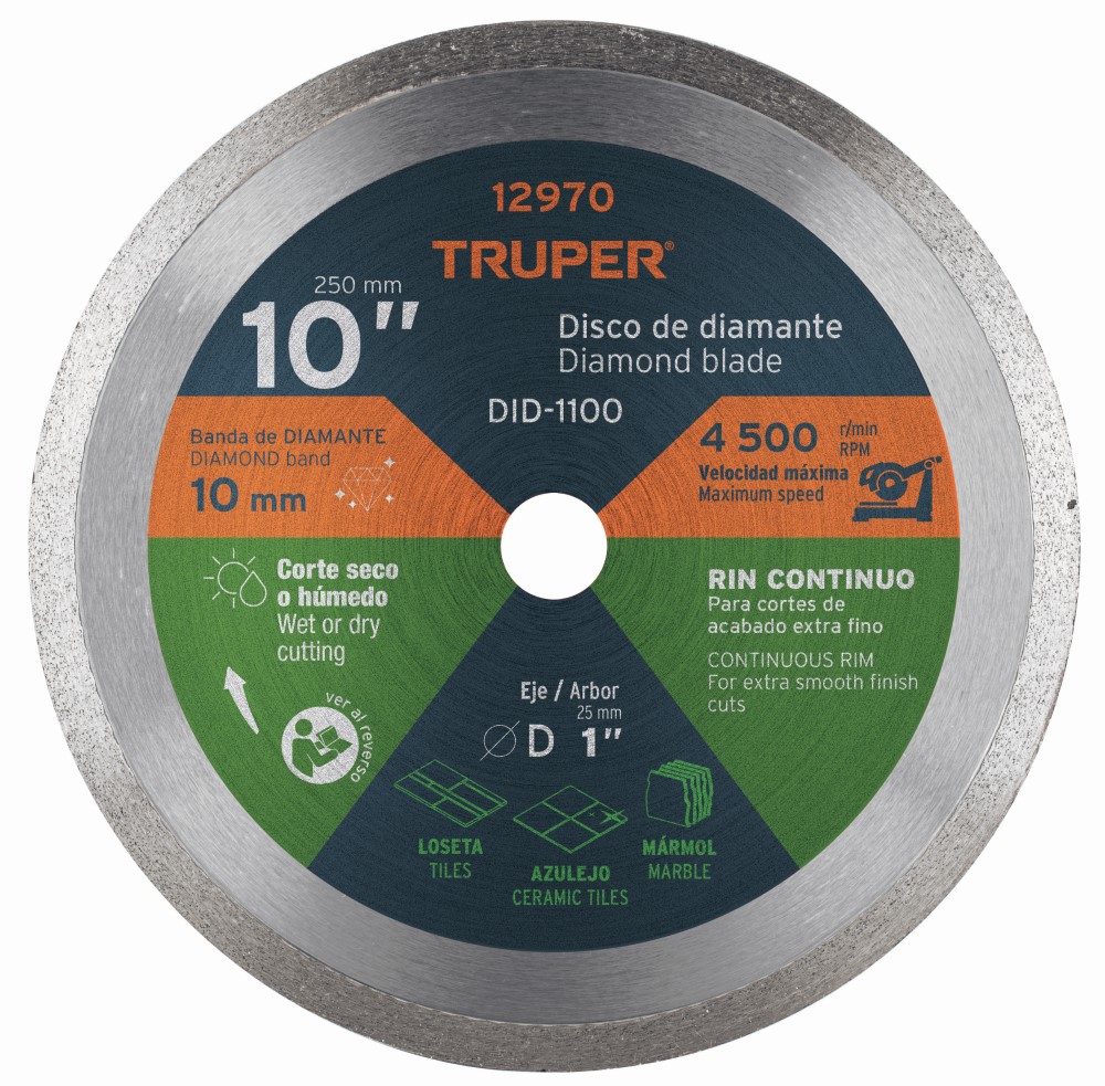 DISCO DIAMANTE CONTINUO 10