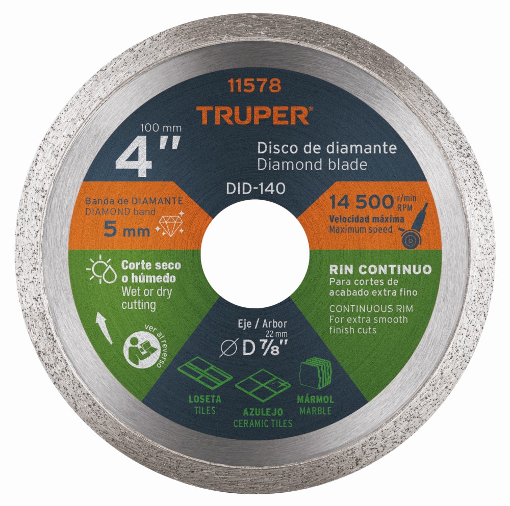 DISCO DIAMANTE CONTINUO 4