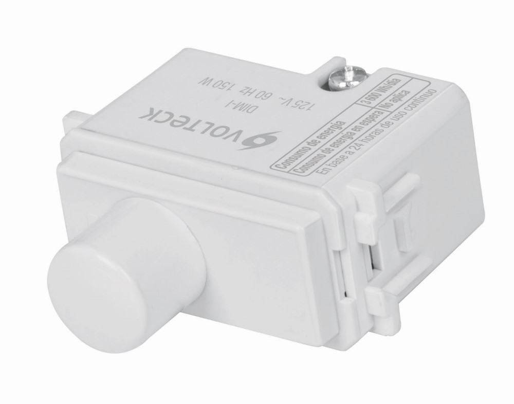 DIMMER GIRATORIO BLANCO 48138 VOLTECH