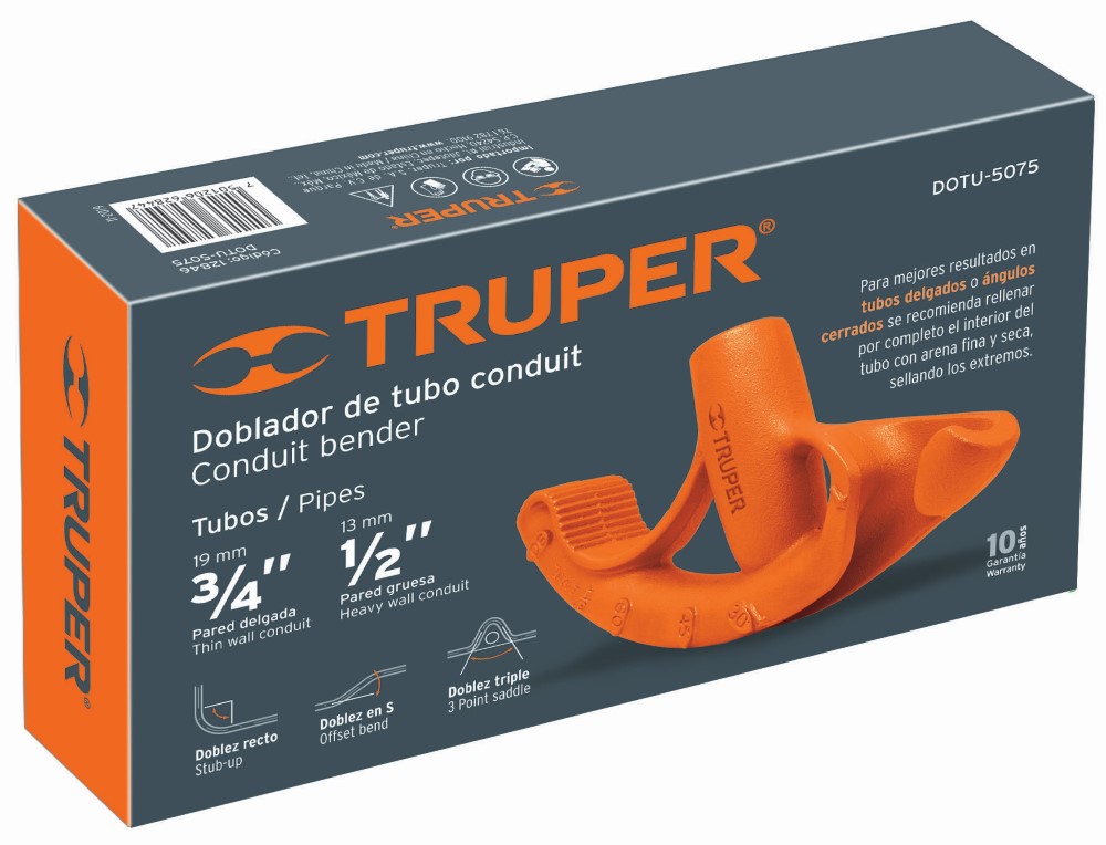 DOBLADOR TUBO CONDUIT 3/4