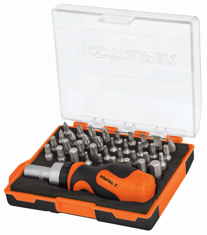 DESARMADOR TROMPO MATRACA 37 PZ 17845