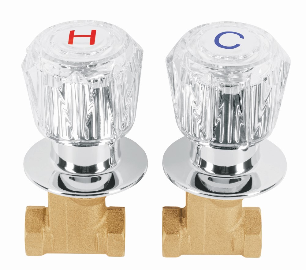 LLAVES EMPOTRAR REGADERA ROSCA ACRILICO