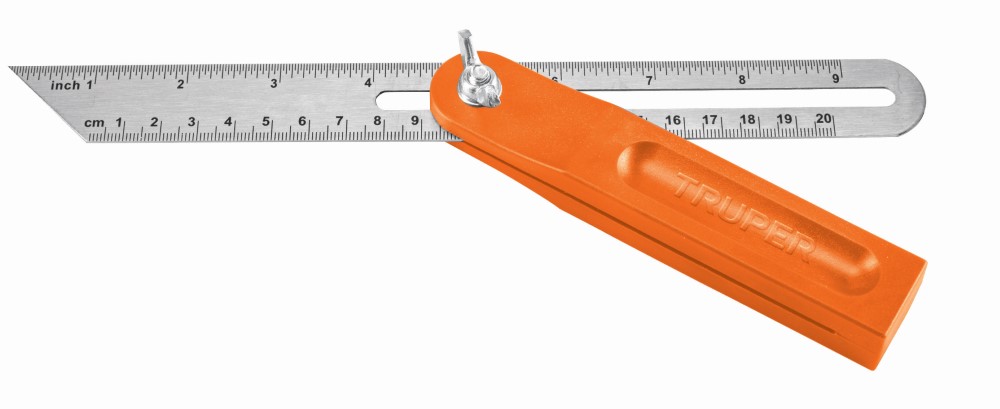 ESCUADRA FALSA MANGO PLASTICO 8