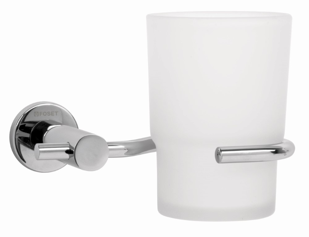 PORTAVASO CEPILLERO CROMADO LINEA ELEMEN
