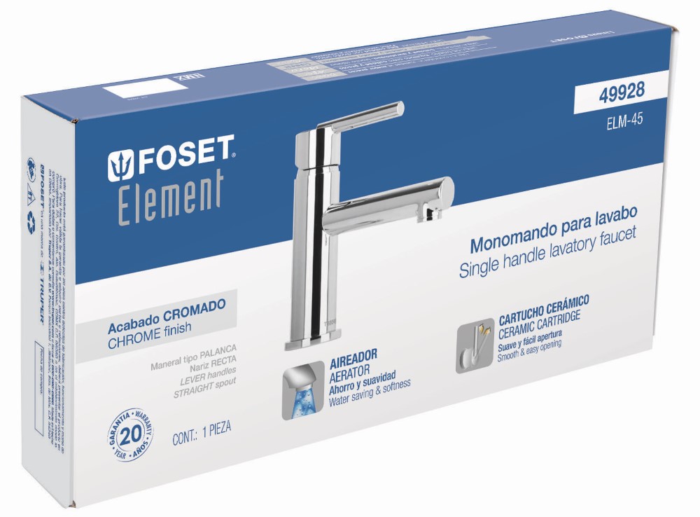 MONOMANDO CORTO LAVABO ELEMENT