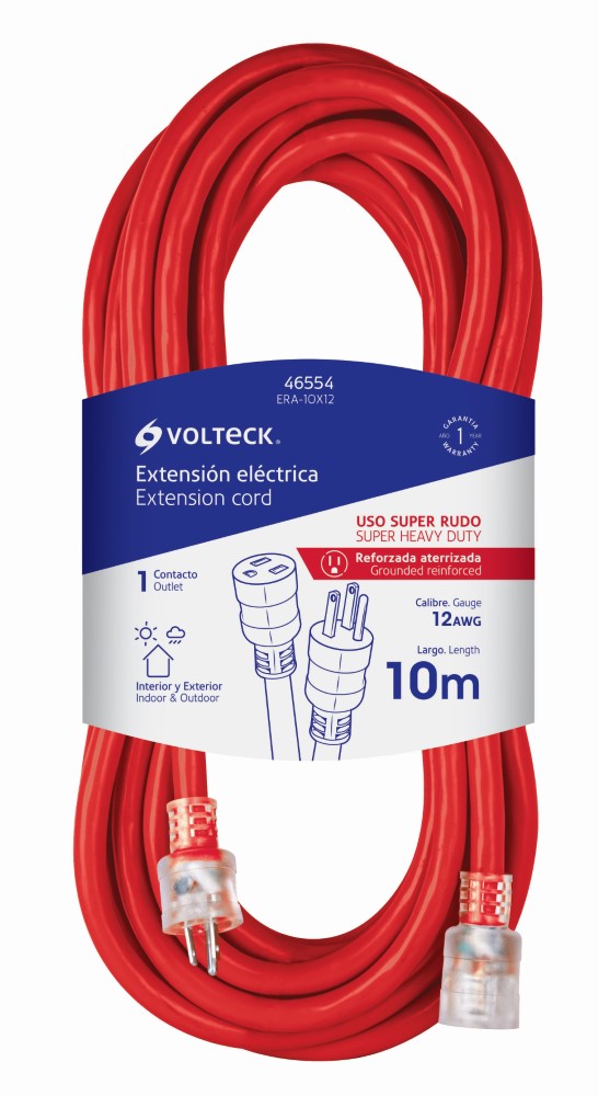 EXTENSIÓN REF ATERR 10M 3X12AWG