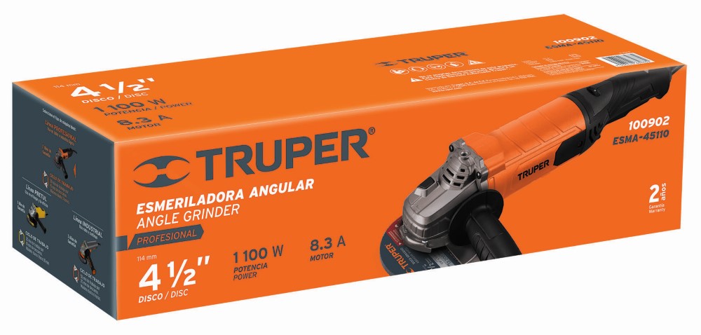 ESMERILADORA ANGULAR 4 1/2 1100W