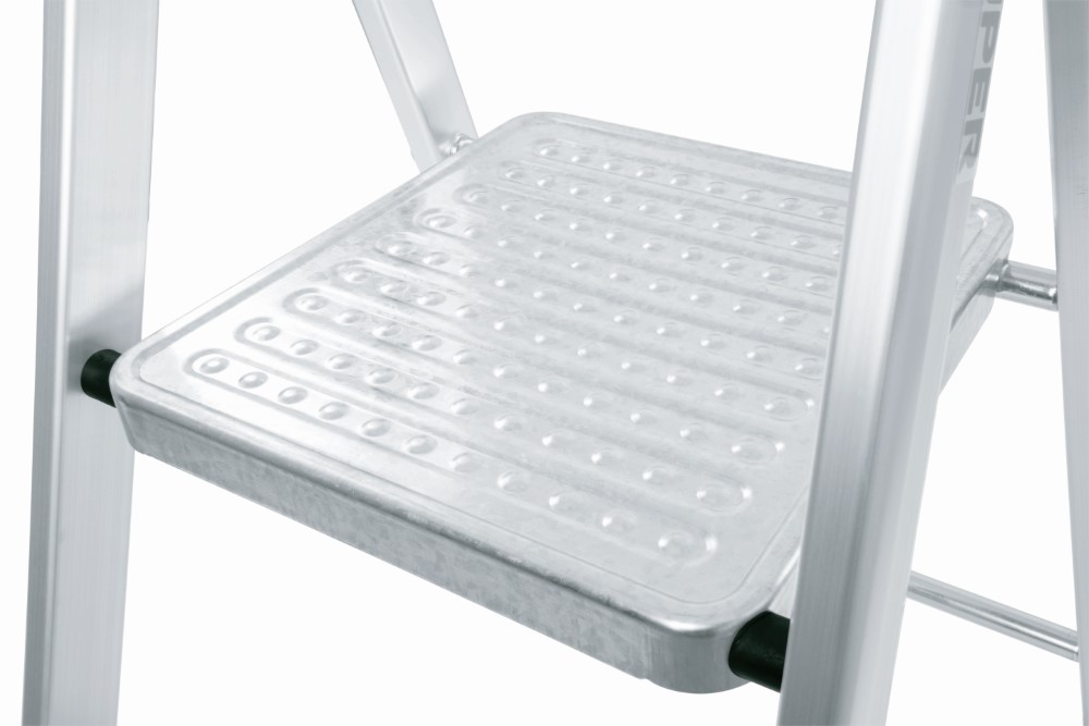 ESCALERA PLEGABLE 2 PELD ALUMINIO TRUPER