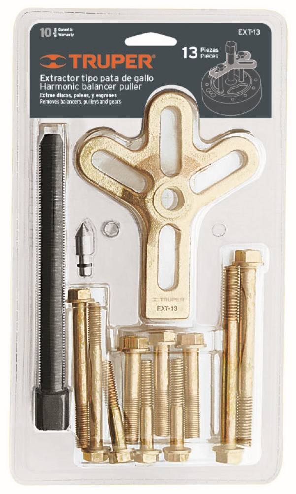 EXTRACTOR PATA DE GALLO 13PZAS