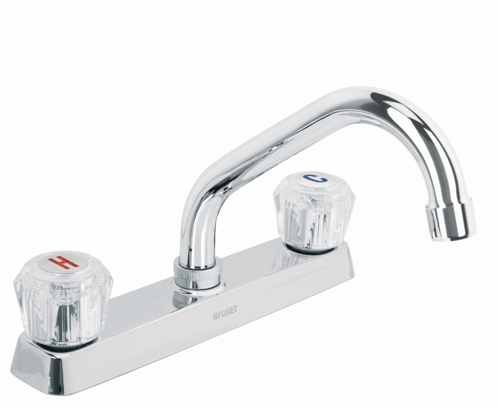 MEZCLADORA FREGADERO CORTO ACRI BASIC