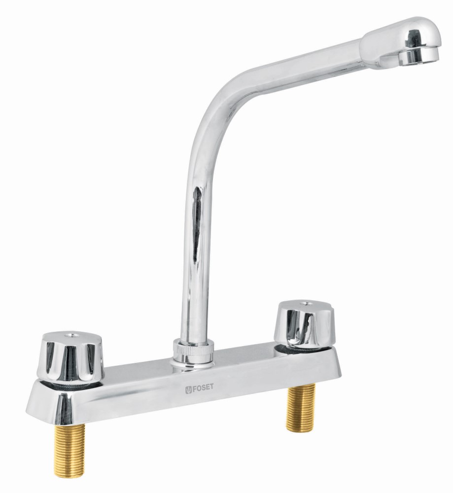 MEZCLADORA FREGADERO COBRA TRAD BASIC