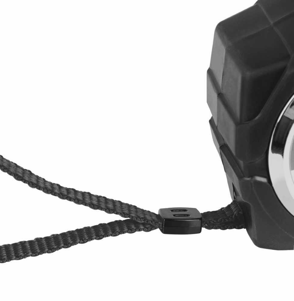 FLEXOMETRO NEGRO 5.5M CINTA ANCHA 11745