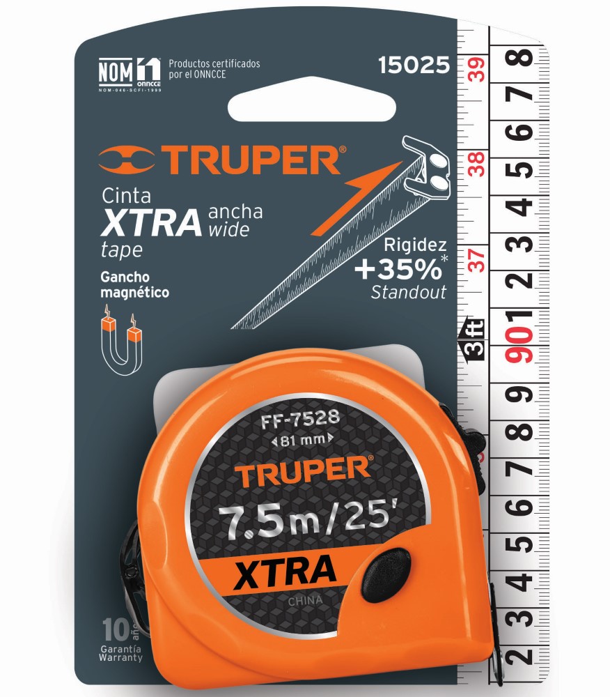 FLEXOMETRO FATBOY 7.5 M CINTA 1-1/ 15025