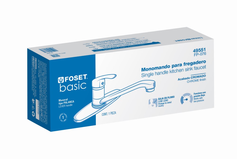 MONOMANDO FREGADERO ABS BASIC