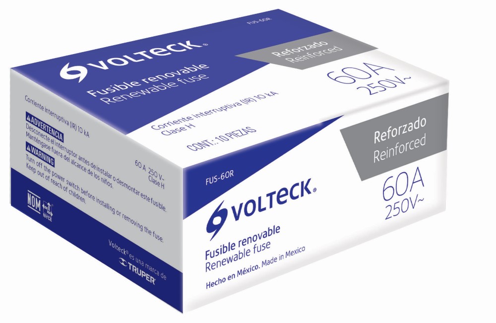 FUSIBLE 60 A REFORZADO VOLTECK