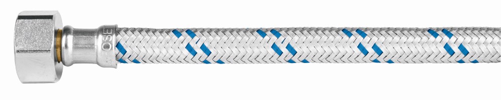 MANGUERA FLEXIBLE WC 35 CM ALUMINIO