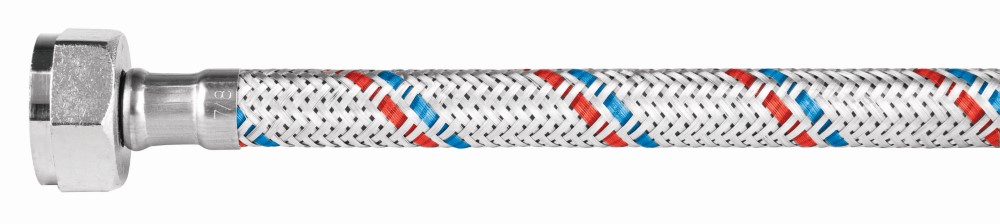 MANGUERA FLEXIBLE WC 35 CM ALUMINIO PRET