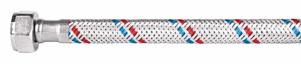 MANGUERA FLEXIBLE WC 35 CM ALUMINIO PRET