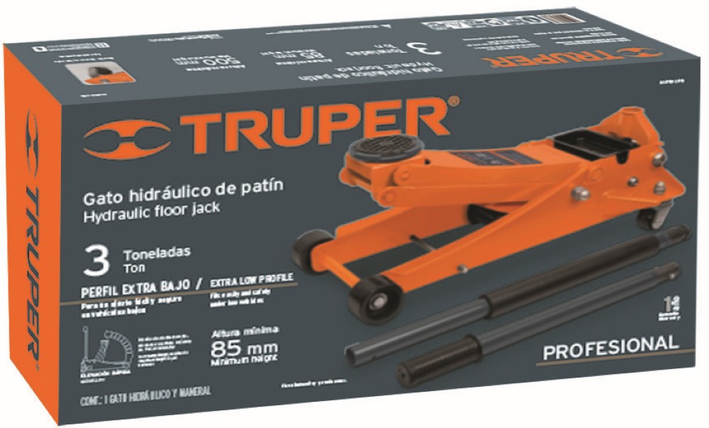 GATO HIDRAULICO PATIN 3TON 14806