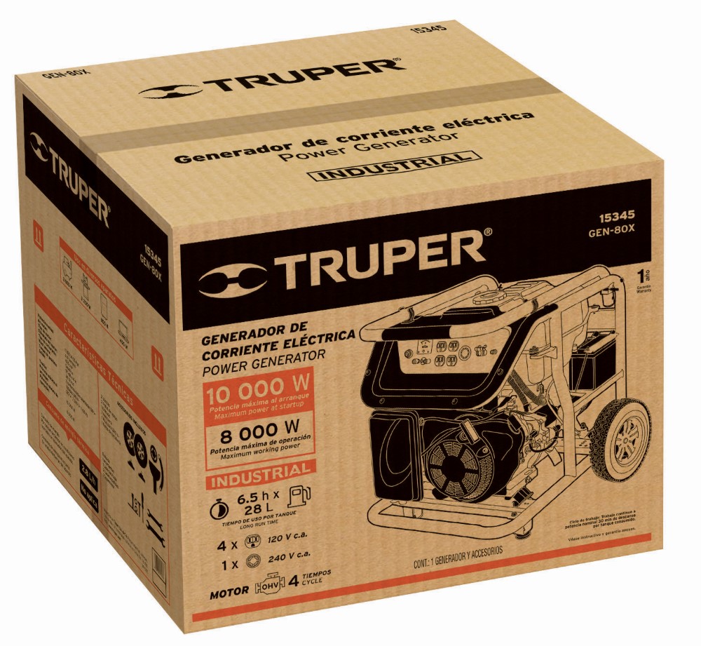 GENERADOR ELECTRICO 8000W