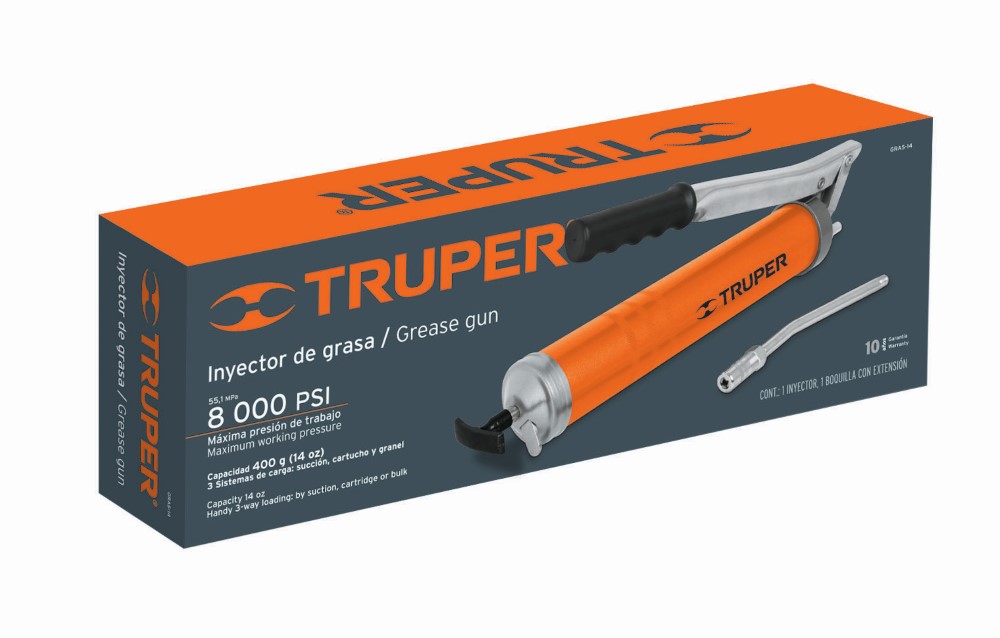 INYECTOR GRASA 14OZ 14860 TRUPER