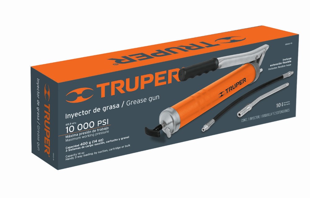 GRASERA INDUSTRIAL 14 OZ 6000 LB/PULG2