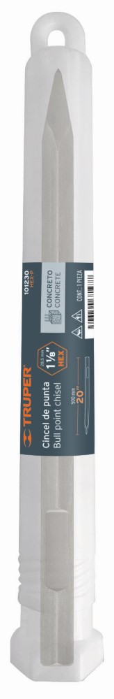 Cincel punta zanco hexagonal 1 1/8