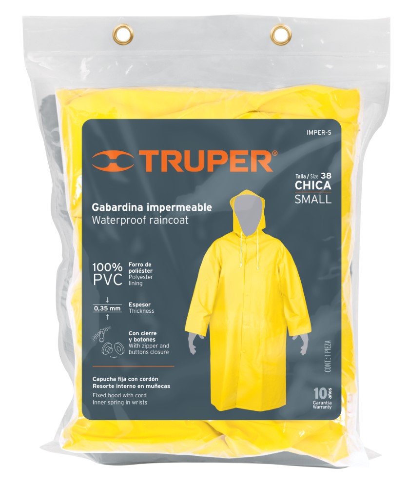 GABARDINA IMPERMEABLE CHICO TRUPER