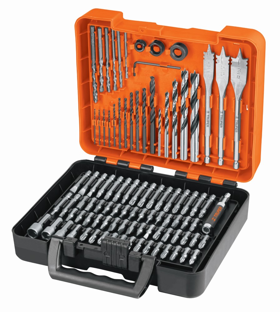 JGO 100 BROCAS Y PUNTAS ESTUCHE PLAST