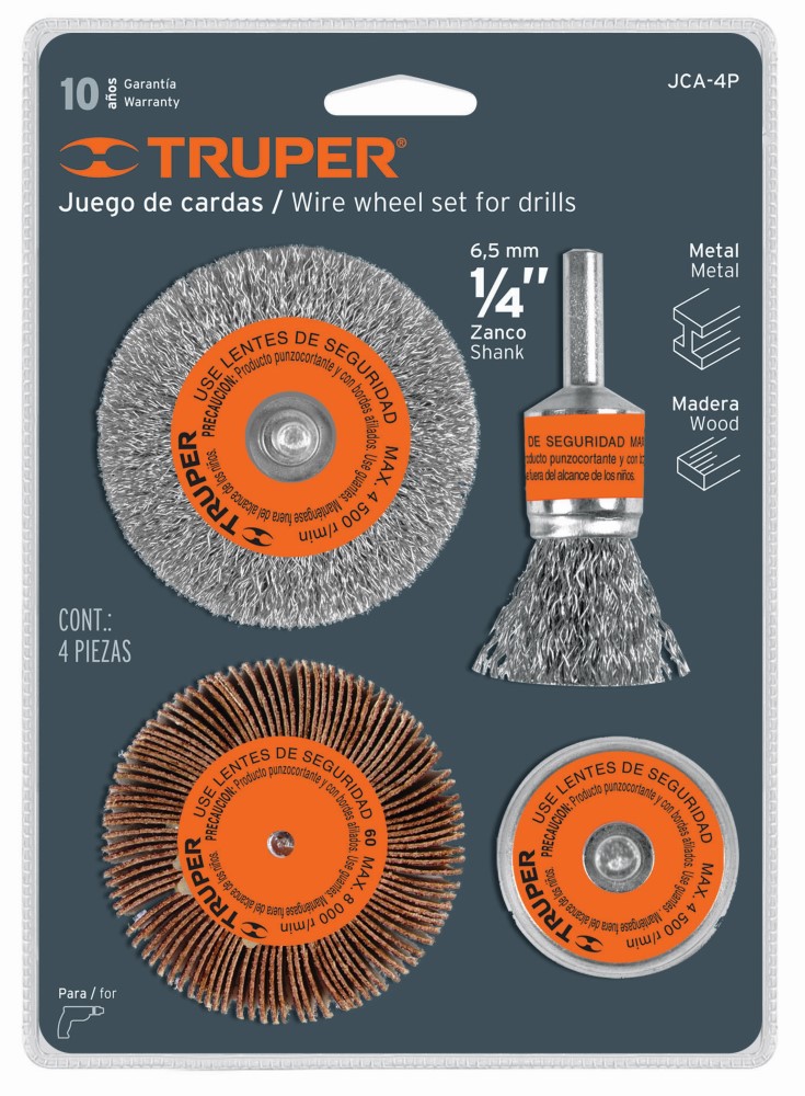 JUEGO CARDAS PARA TALADRO 11577 TRUPER