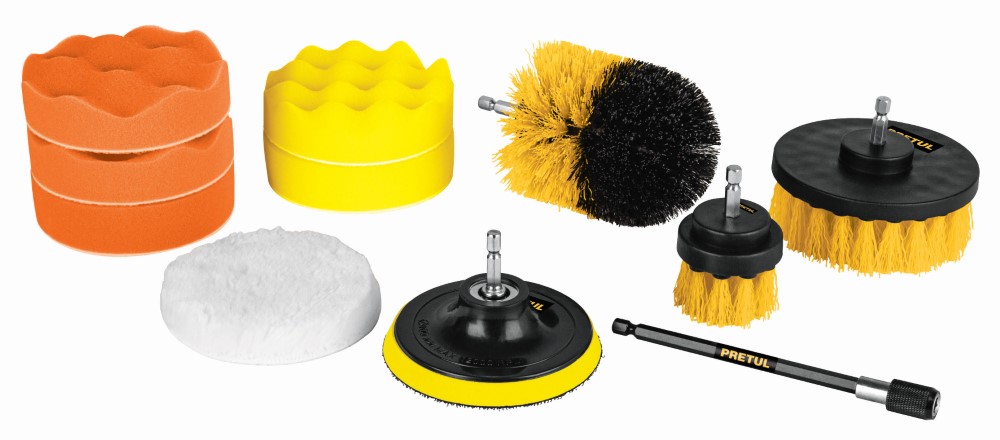 JGO 11 ACCES LIMPIEZA Y PULIDO P/TALADRO