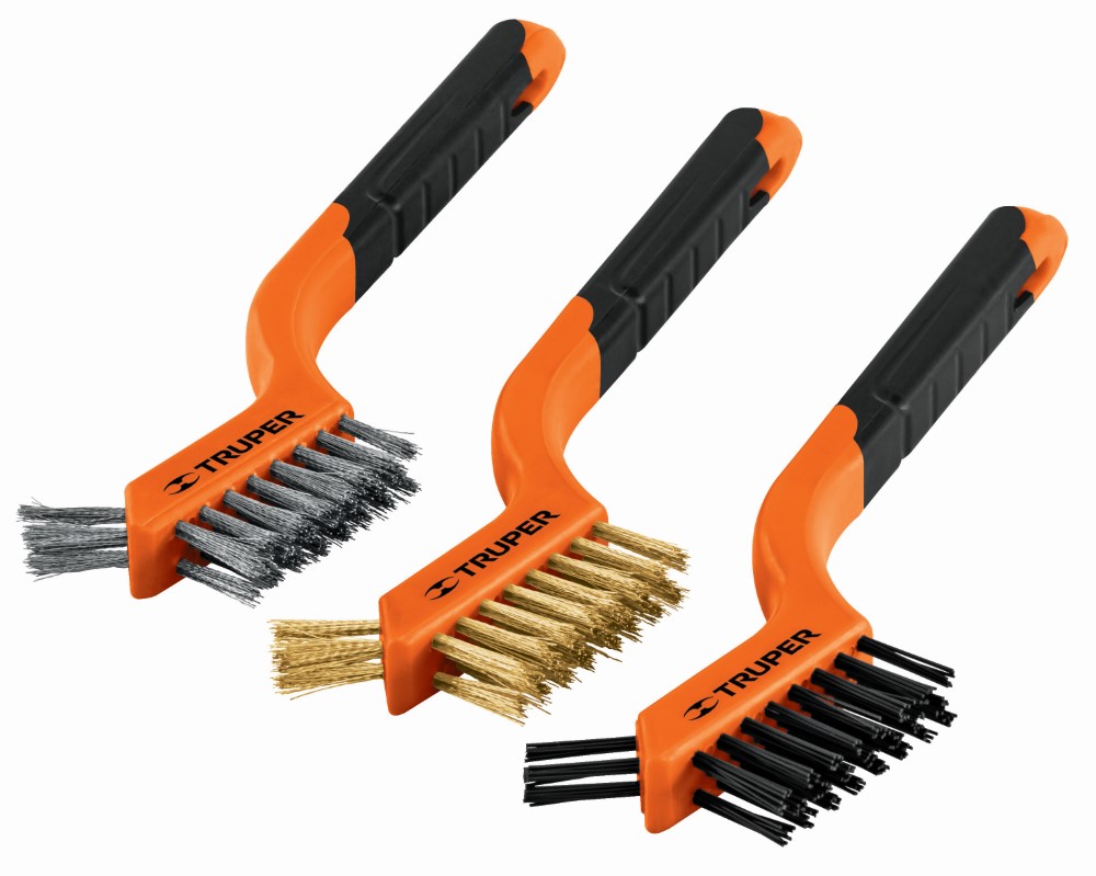 JUEGO 3 MINI CEPILLO ALAMBRE JCEA-3 TRUP