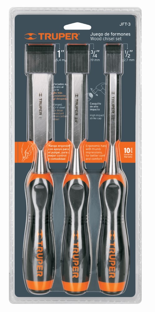 JUEGO 3 FORMONES TRUPER 17759