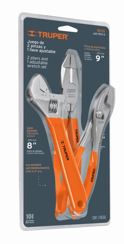 JUEGO PERICOS Y PINZAS 3 PIEZAS