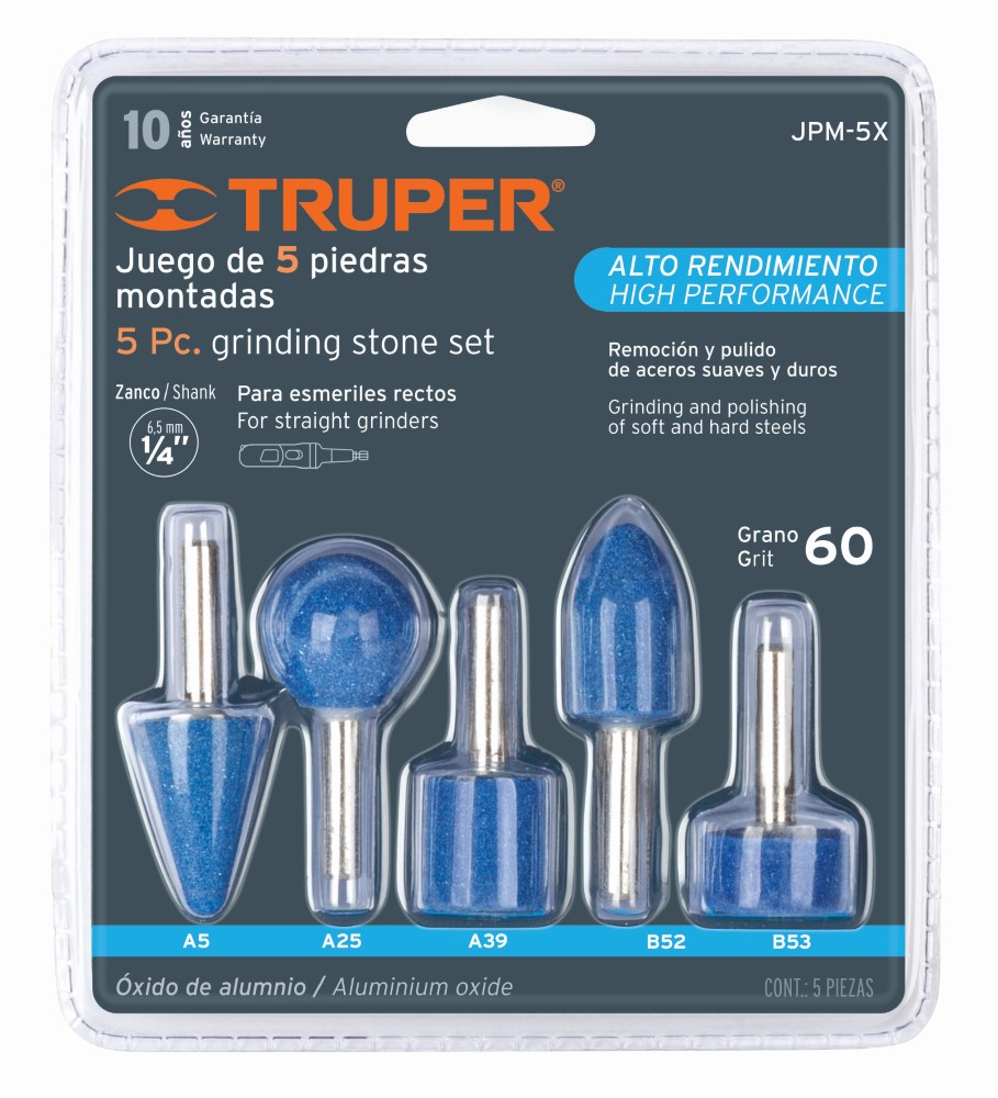 JGO 5 PIEDRAS MONTADAS 12444 TRUPER