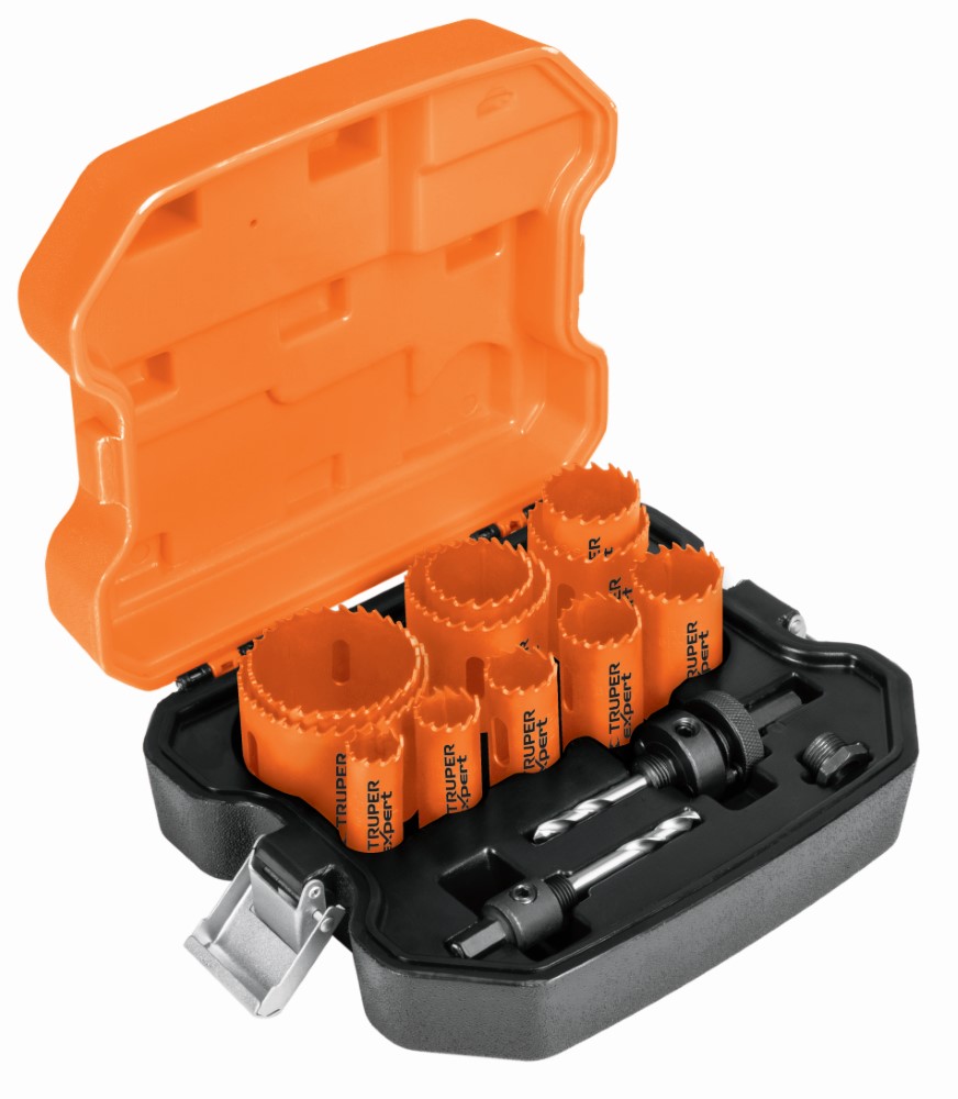 JUEGO 11 BROCASIERRAS BIMETALICAS TRUPER