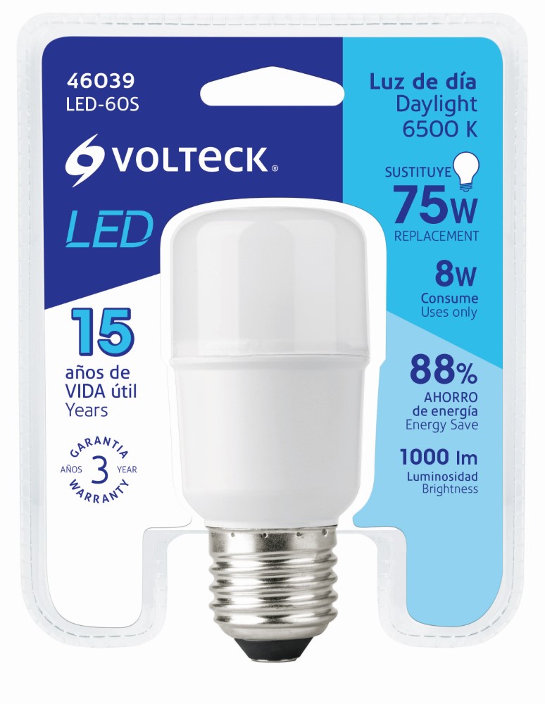 LAMPARA LED BARRA 8W LUZ DIA 46039