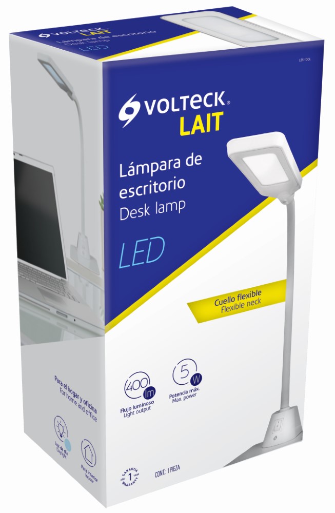 LAMPARA DE ESCRITORIO BLANCA 5W 46189