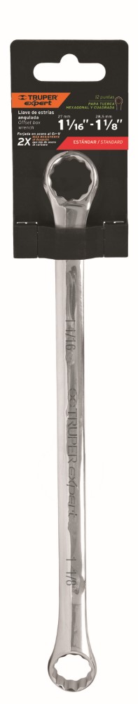 LLAVE ESTRIAS 1-1/16 X 1-1/8