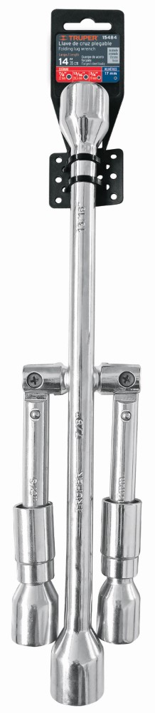 LLAVE CRUZ ABATIBLE 7/8 13/16 3/4 17MM