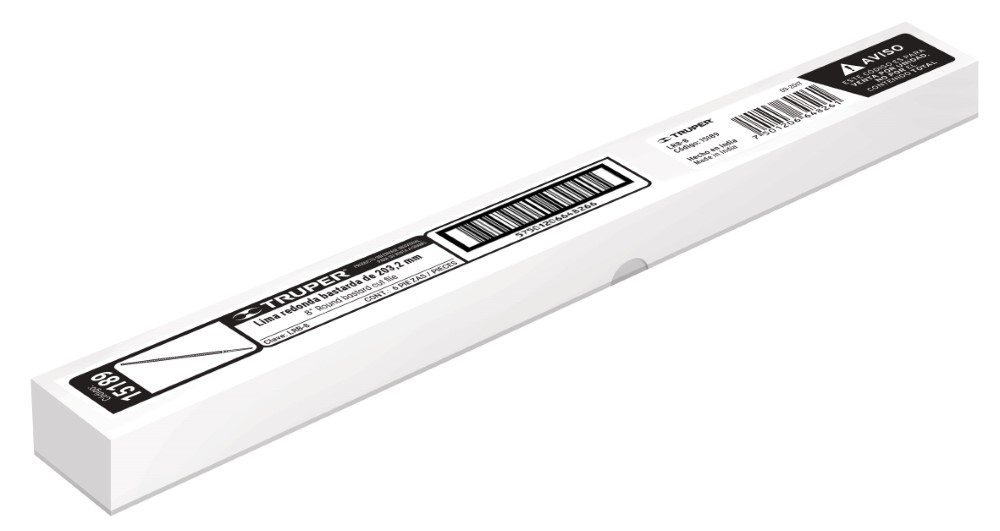 LIMA REDONDA BASTARDA 8